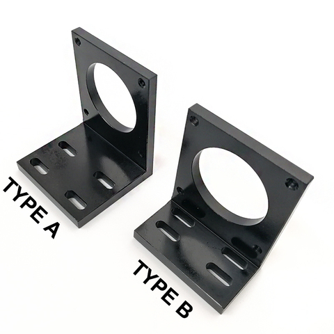 3 pièces socle moteur pour 57 moteur pas à pas aluminium siège fixe attache NEMA 23 montage L Support Support Co2 Laser gravure découpe ► Photo 1/6