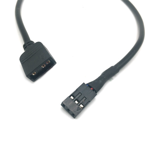 Connecteur de câble pour carte mère GIGABYTE, 5V 3 broches, RGB VDG, ligne de Conversion, accessoires ► Photo 1/4
