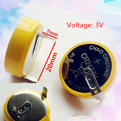 Nouvelle batterie bouton 3V, haute capacité, carte de positionnement Bluetooth CR2477H ► Photo 1/2