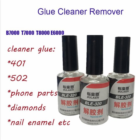 Dissolvant de colle en B7000 T7000 E6000, 1 pièce de 10g, dissolvant pour Super UV, résine époxy, feuille de vernis à ongles, Textile émaillé 502 ► Photo 1/6