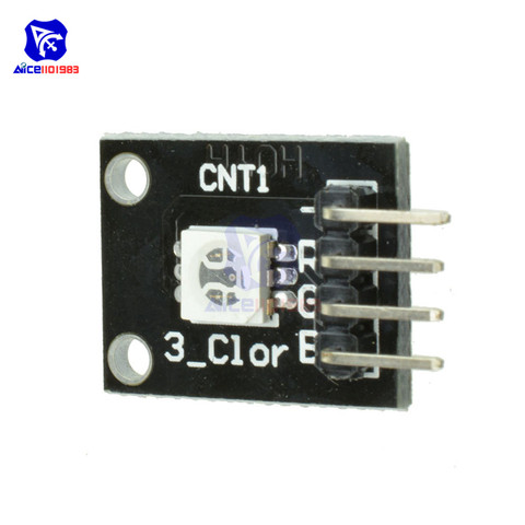 Diymore 5 pièces/lot KY-009 5050 rvb SMD LED Module 3 lumière de couleur pour Arduino MCU framboise CF ► Photo 1/3