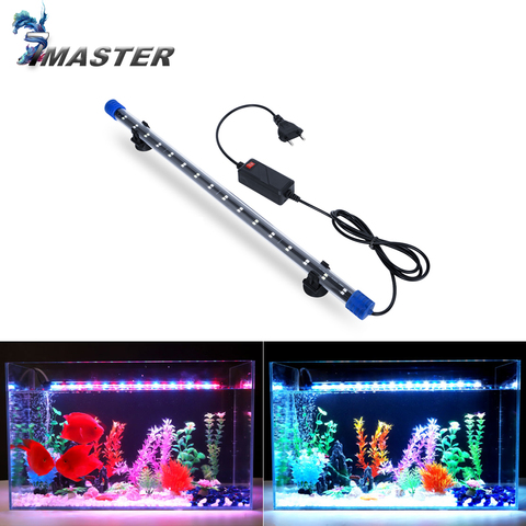 Lampe Submersible imperméable, éclairage lampes sous-marines LED, idéal pour un Aquarium, 24/54CM, idéal pour un Aquarium ► Photo 1/5