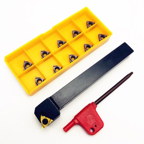 SER1010H11 SEL1010H11 SER1212H11 SEL1212H11 support de barre d'alésage composé, porte-outil externe pour coupe-filetage mmt 11er 16IR 1 pièces ► Photo 1/6