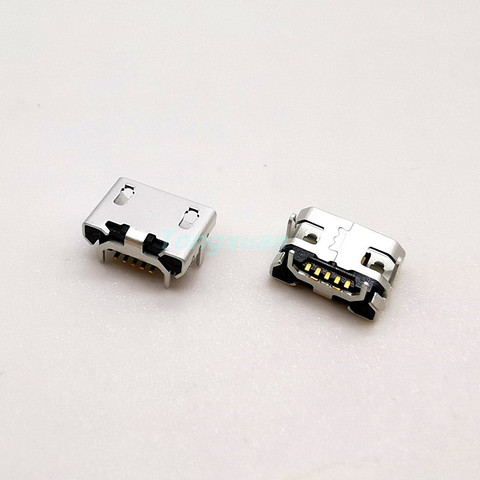 Micro connecteur USB 5 broches 10 pièces | Prise de charge femelle pour MP3/4/5 Huawei ZTE type B ► Photo 1/4