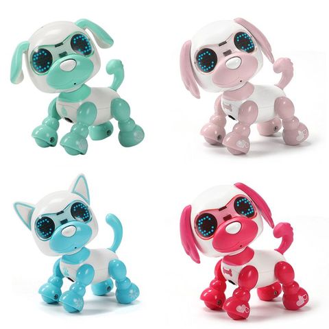 Jouet Robot chien Robot chiot interactif, cadeau d'anniversaire, de noël, jouet pour enfants ► Photo 1/6