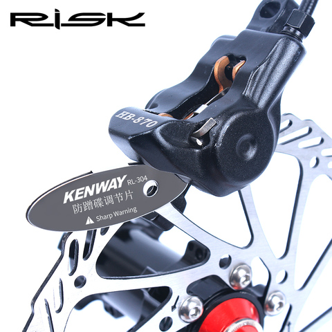 Kenway-outil d'alignement du Rotor de vélo, Pad de réglage des freins à disque hydrauliques pour vélo, RL304 VTT, Assistant de montage ► Photo 1/6