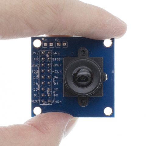 Le module de caméra OV7670 prend en charge l'affichage du contrôle d'exposition automatique VGA CIF taille active 640X480 ► Photo 1/6
