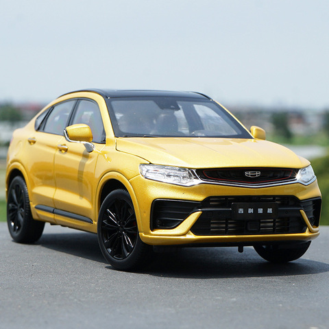 Xingyue – échelle de voiture miniature en alliage de haute qualité 1:18, modèle de voiture de sport coupé Geely SUV moulé sous pression ► Photo 1/6