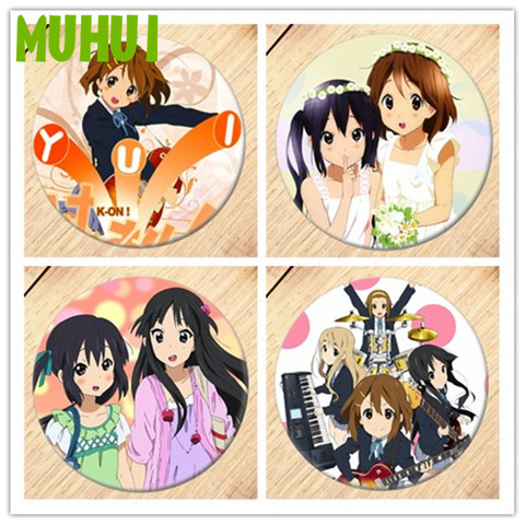Livraison gratuite Anime K-ON filles broche broche Cosplay Badges pour vêtements sac à dos décoration broche bijoux B047 ► Photo 1/6