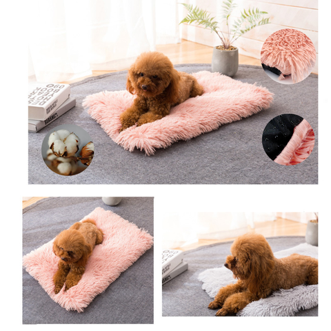 coussin chat rond chaud dog pillow chiot panier chat tapis cocon chien paniere chien coussin panier chat lit pour petit chien coussin-f-pour chien coussin pour animaux coussin berbere coussin chien couchage pour chien ► Photo 1/6