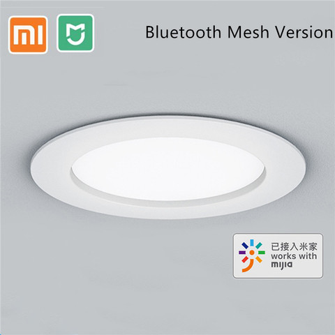 Xiaomi Mijia – spot lumineux Led intelligent, Version maille, Bluetooth, commande vocale, télécommande, couleur et température réglables, vente en lot ► Photo 1/6