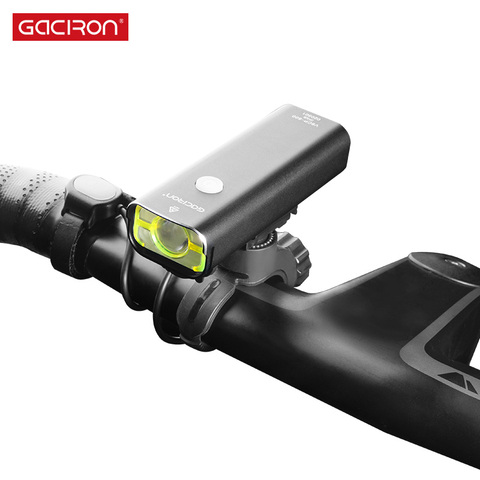 Gaceron-lampe phare de bicyclette, lumière de bicyclette, recharge USB, V9CP-800 lumens, accessoires de lumière de bicyclette, étanche IPX6, 800 ► Photo 1/6