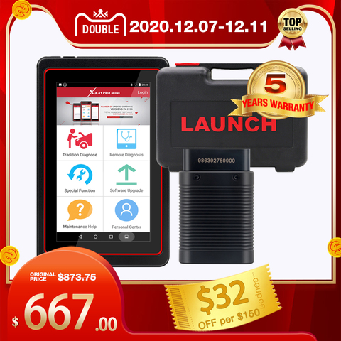 Lancez X431 Pro Mini Scanner de Diagnostic Bluetooth/Wifi complet avec 2 ans de mise à jour gratuite X-431 ► Photo 1/6