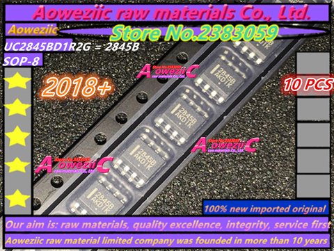 Aoweziic 2022 + 100% nouveau original importé UC2845U C2845BNG UC2845BN UC2845AN DIP-8 UC2845BD1R2G 2845B UC2845AD8TR UC2845A SOP-8 ► Photo 1/4