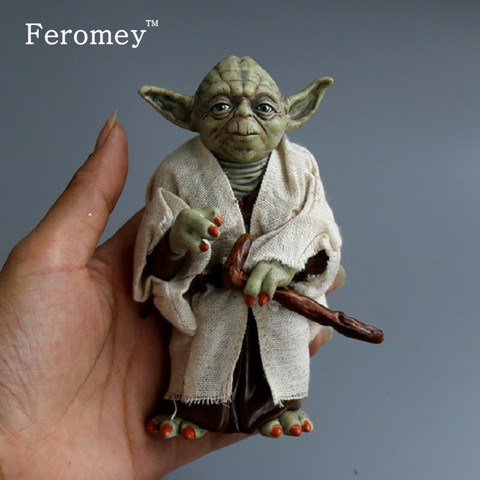 Star Wars Yoda dark vador figurine poupée jouets la Force réveille maître Jedi Yoda Anime figurines sabre laser ► Photo 1/6