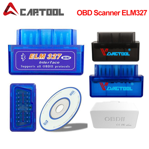 Meilleur Qualité ELM327 V2.1 Bluetooth OBD2 Outil De Diagnostic Pour Android/Symbian Couple Super MINI ELM 327 2.1 Pour OBDII protocoles ► Photo 1/6