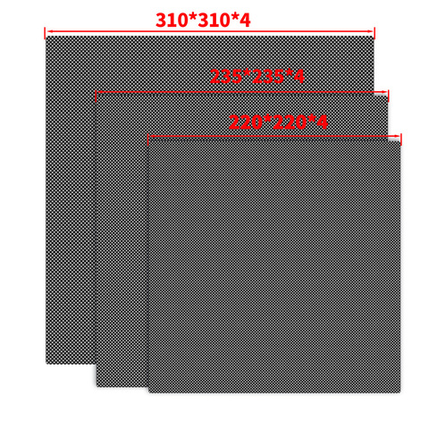 Ultrabase – plateforme hotbed, plaque de Surface en verre de 220x220/235x235/310x310mm pour imprimante Sapphire pro CR10 Ender 3 V2 Ender 5 ► Photo 1/6