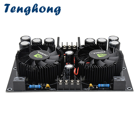Tenghong TDA7293 amplificateur de puissance numérique Auido Board 100W * 2 deux canaux amplificateur de son stéréo haut-parleur Home cinéma Amplificador ► Photo 1/6