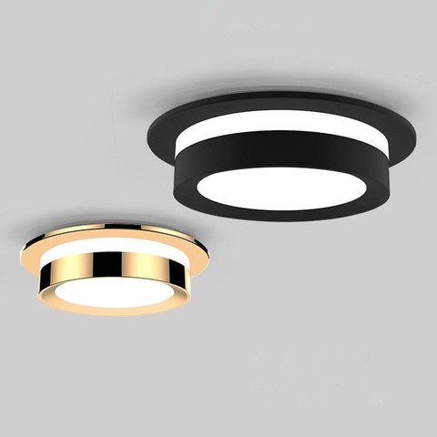 Spot lumineux Led encastrable pour le plafond, éclairage d'intérieur, lumière à intensité réglable, 5/7/9/12W, 85/265V ► Photo 1/6