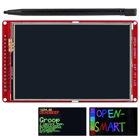 OPEN-SMART – écran tactile LCD TFT de 3.5 pouces, module de carte de dérivation avec stylo tactile pour Arduino UNO R3 / Nano/ Mega2560 ► Photo 1/4