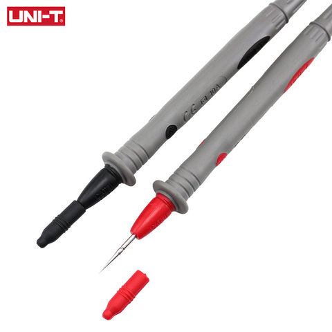 Multimètre universel UNI-T, sonde de plomb, pointe d'aiguille en Silicone souple, testeur sonde fil CAT IV 600V 10A ► Photo 1/4