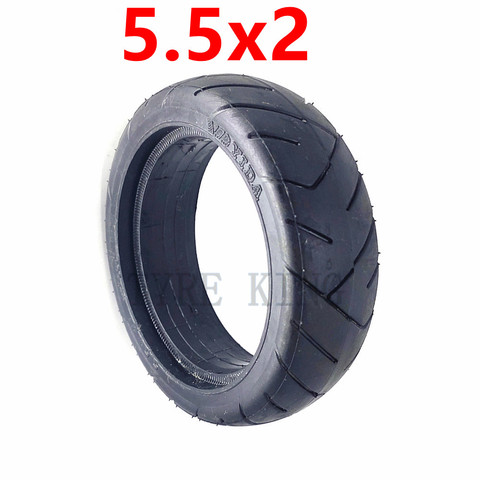 5.5 pouces pneu solide 5.5X2 pneu Tubeless 5.5*2 pneu anti-crevaison pour Jackhot Scooter en Fiber de carbone Fastwheel F0 Scooter électrique ► Photo 1/6