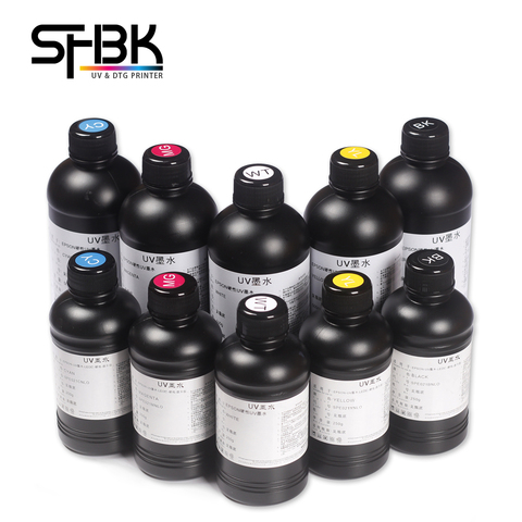 250ml 500ml Encre UV pour Epson R1390 R2000 R1900 T50 L805 L800 L1800 Pour DX4 DX5 DX6 DX7 TX800 XP600 Tête D'impression Dure d'encre d'encre uv ► Photo 1/6