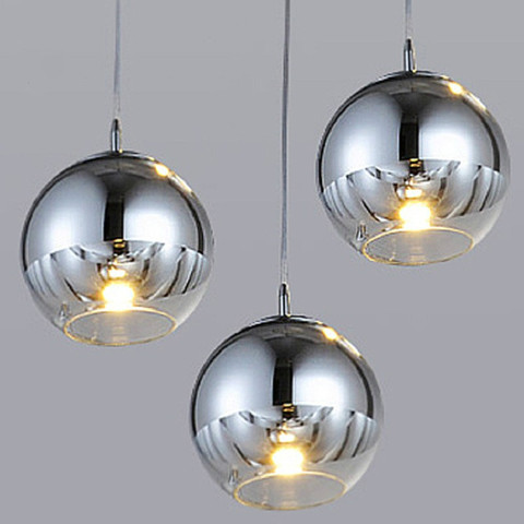 Plafonnier suspendu en cristal composé de boules de verre, design créatif, luminaire décoratif d'intérieur, design moderne ► Photo 1/5