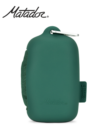 MATADOR – serviette de douche NanoDry, peignoir de bain vert forêt, pour la maison, en plein air, voyage, Portable, séchage rapide, pliable ► Photo 1/1