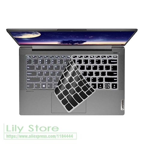 Protecteur de clavier d'ordinateur portable 2 en 1, pour Lenovo IdeaPad Flex 5i (14) flex 5 14iil05 ► Photo 1/4