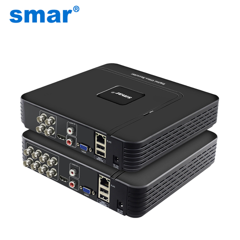 Smar Mini hybride 4CH 8CH AHDNH 1080N AHD DVR 5 en 1 AHD CVI TVI CVBS 1080 P sécurité DVR NVR pour caméra AHDM AHD caméra IP 5MP ► Photo 1/6