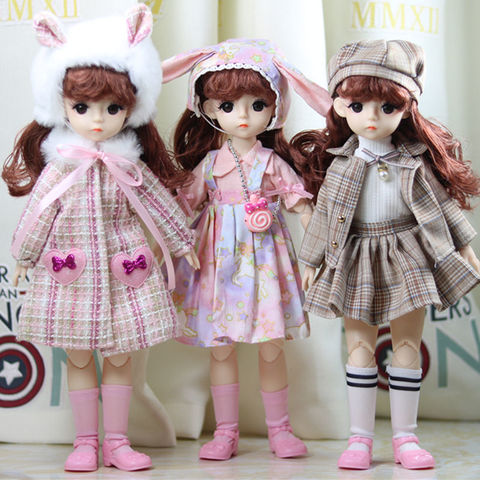 1/6 BJD vêtements costume 28cm poupée accessoires ensemble poupée vêtements adaptés à Blythe habiller jouets pour enfants pas inclure poupée ► Photo 1/6