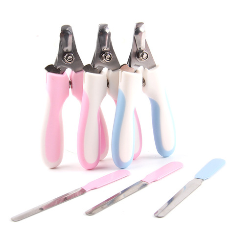 Coupe-ongles pour animaux de compagnie, ensemble de soins pour les orteils, lime professionnelle pour chiens et chats, ciseaux, outil de toilettage, fournitures pour animaux de compagnie ► Photo 1/6