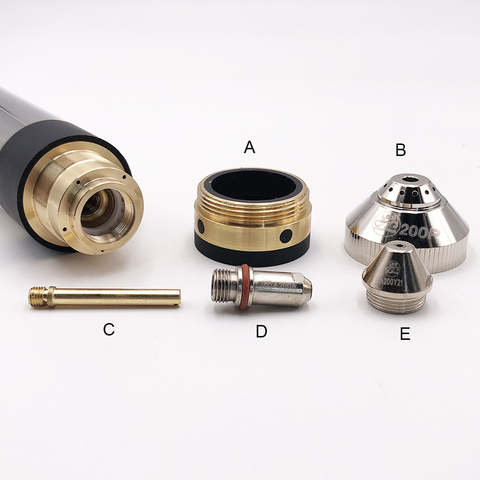 Tête de torche de découpe Plasma CNC refroidie à l'eau, consommables, FY-A160 FY-A200 200A FY-A200H pièces ► Photo 1/6