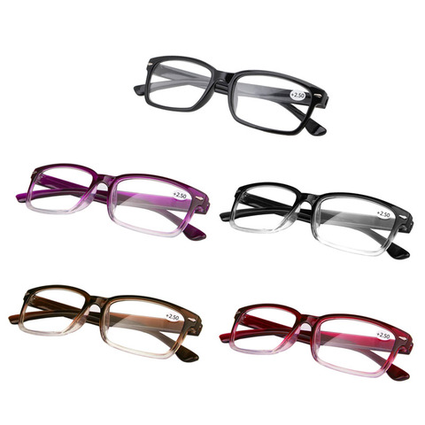 Lunettes de lecture ultralégères confortables pour presbytie, légères, dioptrie + 1.00/ + 1.50/ + 2.00/ + 2.50/ + 3.00/ + 3.50 ► Photo 1/6