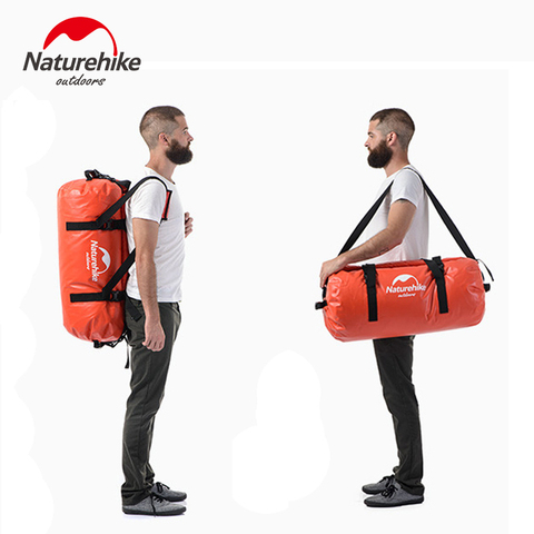 Naturerandonnée étanche 20000mm natation kayak sac sec sac polochon Sport bagages sac à bandoulière avec Double bretelles ► Photo 1/6