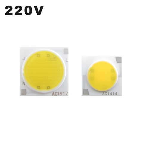 Source de lumière LED COB carrée, 2 pièces/lot, 3W 5W 7W 9W 12W 15W 20W 30W, puces ca 220v, Source de lumière de Surface pour projecteur extérieur ► Photo 1/4