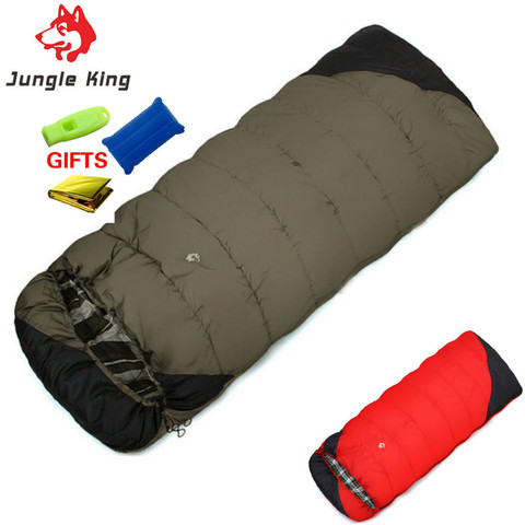 SD807 hiver Camping sac de couchage Portable Type enveloppe sac de couchage chaud-18 degrés Celsius élargissement épaississement sacs de couchage ► Photo 1/6