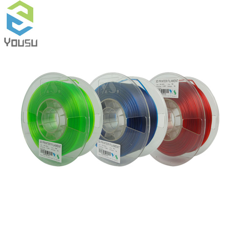 Filament en plastique PLA! ABS! HANCHES pour 3D stylo ou 3D imprimante/original Yousu en plastique/beaucoup de couleurs 1.75mm 170m340 m/de la russie ► Photo 1/6