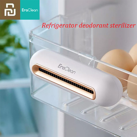 Youpin bureau EraClean réfrigérateur désodorisant stérilisateur ménage cuisine Ozone purificateur gardant frais Rechargeable déodorant ► Photo 1/6