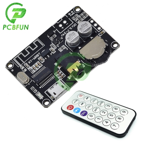 DC 3.7V-24V 12V Bluetooth 5.0 stéréo Audio récepteur carte Mp3 sans perte décodeur sans fil stéréo Module de musique avec télécommande ► Photo 1/6