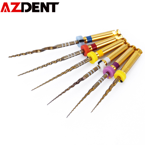 Limes dentaires rotatives, 5 paquets, endodontie or Taper NITI, utilisation du moteur, extension, 25mm,SX-F3 ► Photo 1/1