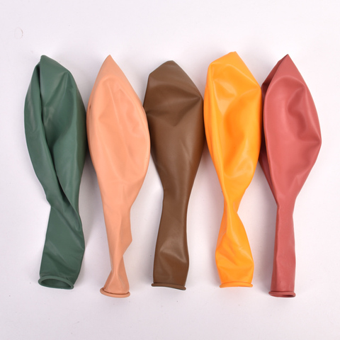 Grands ballons rustiques de 18 pouces, 5 pièces, couleur verte, rose, Blush, café, pour révéler le genre, décor de fête d'anniversaire de mariage, Bbay Shower ► Photo 1/6