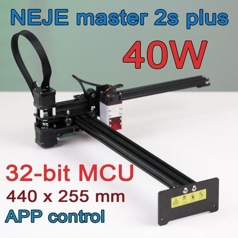 2022 NEJE Master 2S Plus 255x440mm professionnel Machine de gravure Laser, découpeur Laser-Lightburn-Bluetooth-contrôle App ► Photo 1/6
