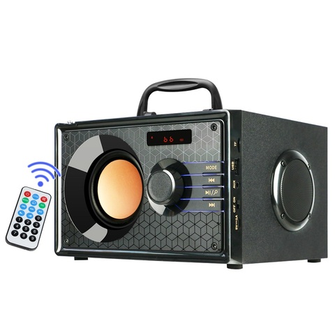 TOPROAD – haut-parleur Bluetooth Portable, sans fil, stéréo, caisson de basses, pour fête en plein air, lecteur de musique, prend en charge la radio FM, télécommande ► Photo 1/6