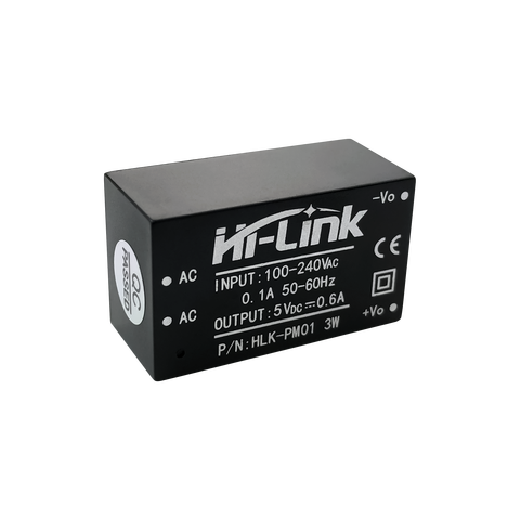 Hi-Link livraison gratuite 10 pièces HLK-PM01 220V à 5V 3W 600mA abaisseur isolé Module d'alimentation à découpage convertisseur de courant alternatif ► Photo 1/5