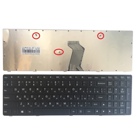 Clavier russe pour LENOVO G500 G510 G505 G700 G710 G500A G700A G710A G505A RU, nouveauté russe (non compatible G500S) ► Photo 1/5