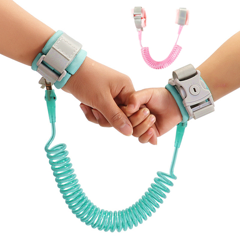 Harnais de sécurité enfant laisse Anti perte réglable lien de poignet Traction corde bracelet ceinture bébé enfants pour enfant en bas âge papillon ► Photo 1/6