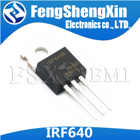 Puissance MOSFET TO-220, 10 pièces/lot, IRF640 IRF640N ► Photo 1/2