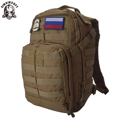 SINAIRSOFT – sac à dos tactique en tissu Oxford 1000D pour ordinateur portable 14 pouces, sac à dos Molle de 30l pour Sport de plein air, Camping, randonnée, pêche ► Photo 1/6